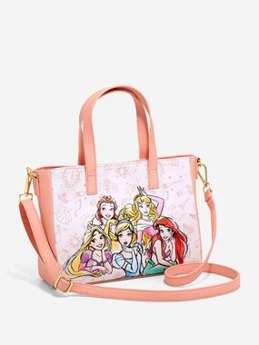 Loungefly Disney Princess Sketch Satchel Bag Crossbody (NWT)